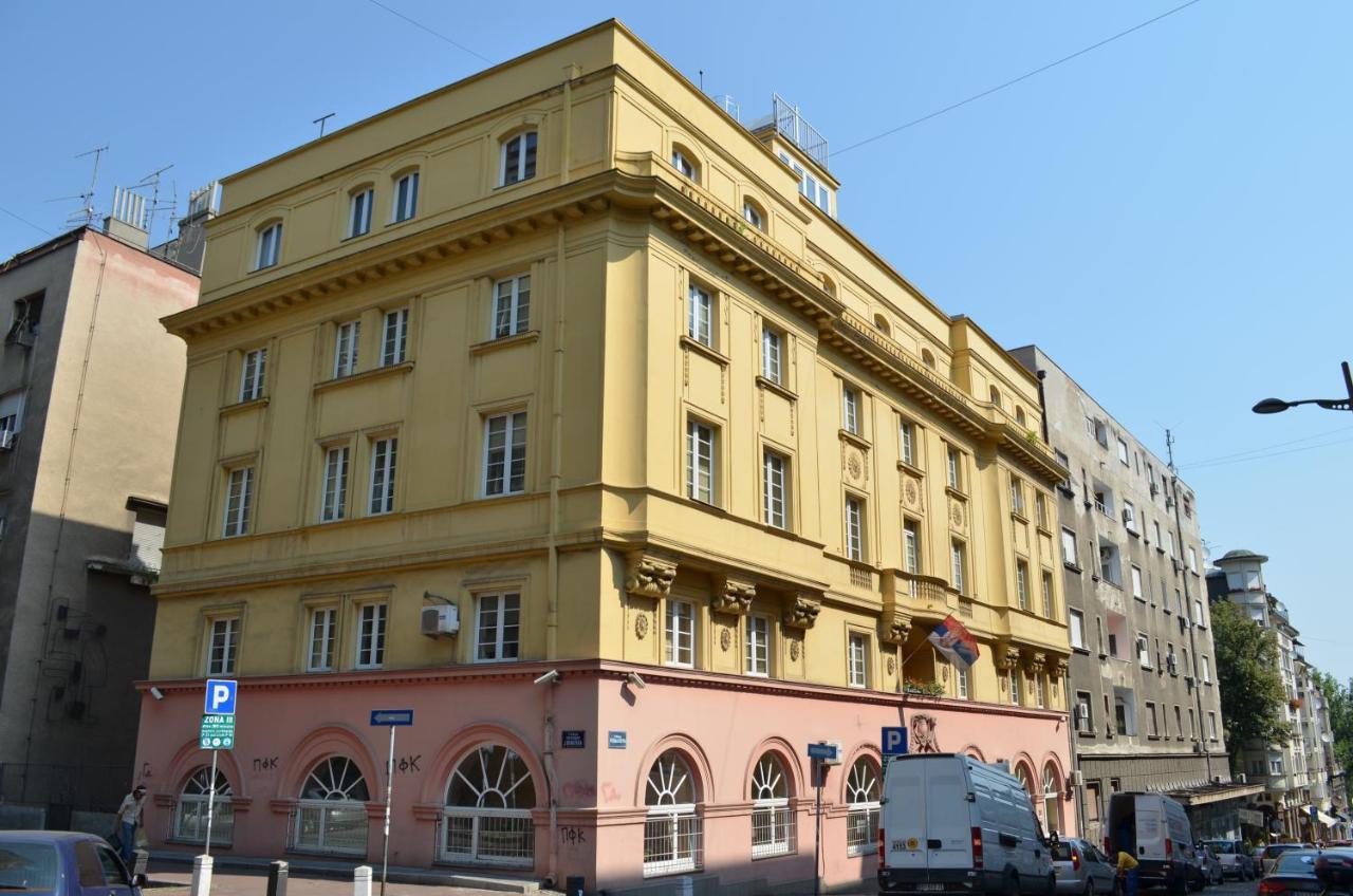 Petar Drapsin Hostel Belgrád Kültér fotó